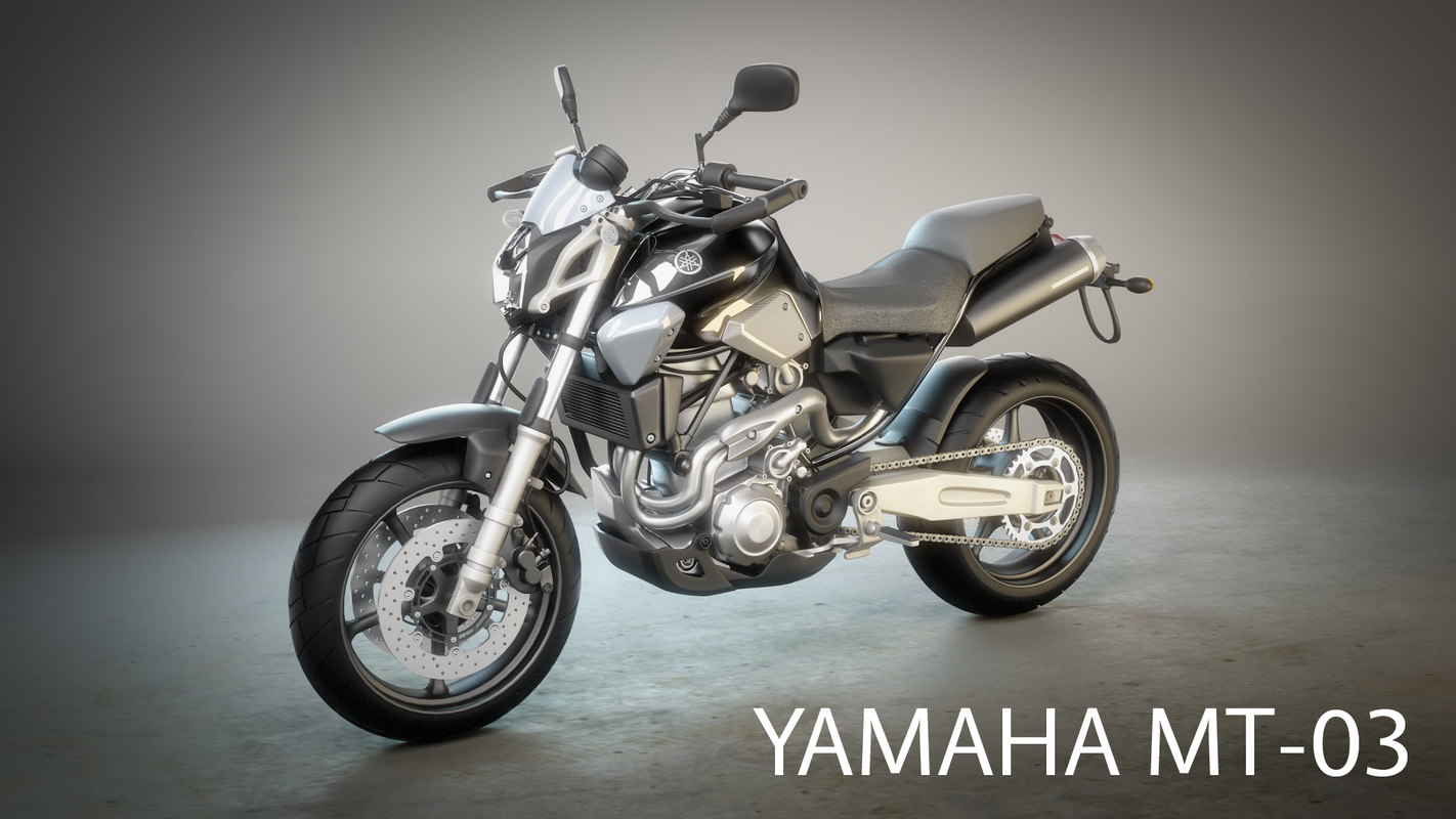 3d Yamaha Mt 03