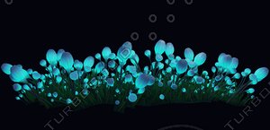 Flowers like in Avatar movie