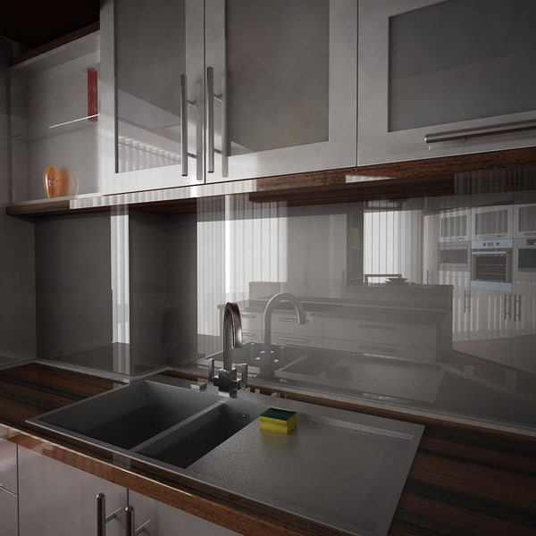 3d model kitchen sponge 1