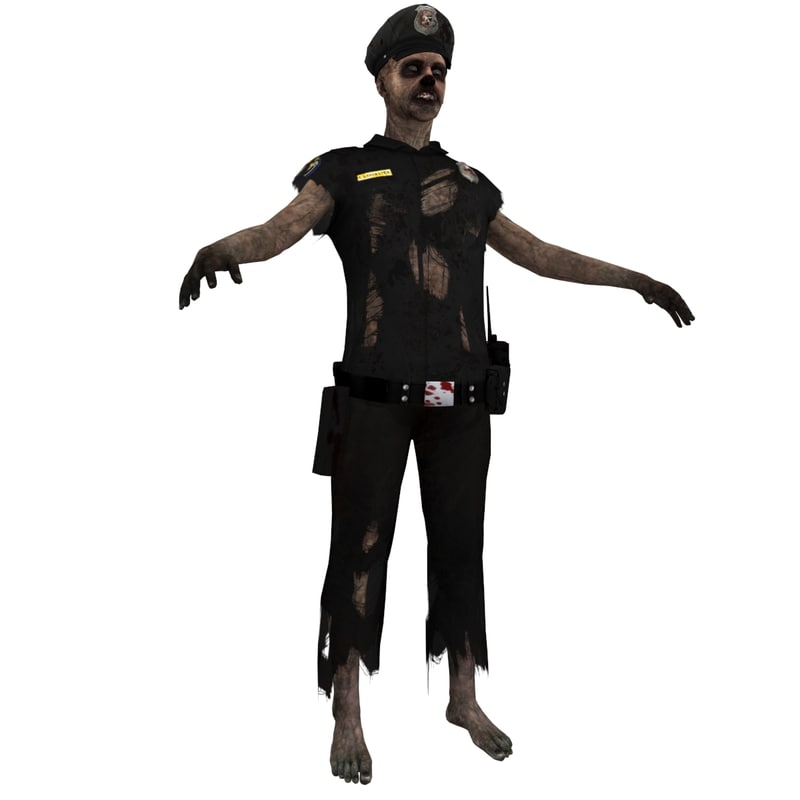 Cs2 zombie. Низкополигональный зомби.