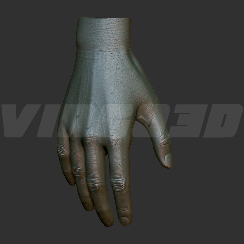 3d model rigged hand        <h3 class=