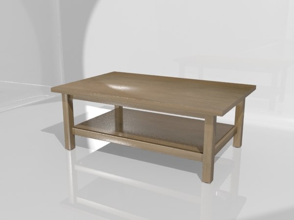 3d Hemnes Coffee Table Model