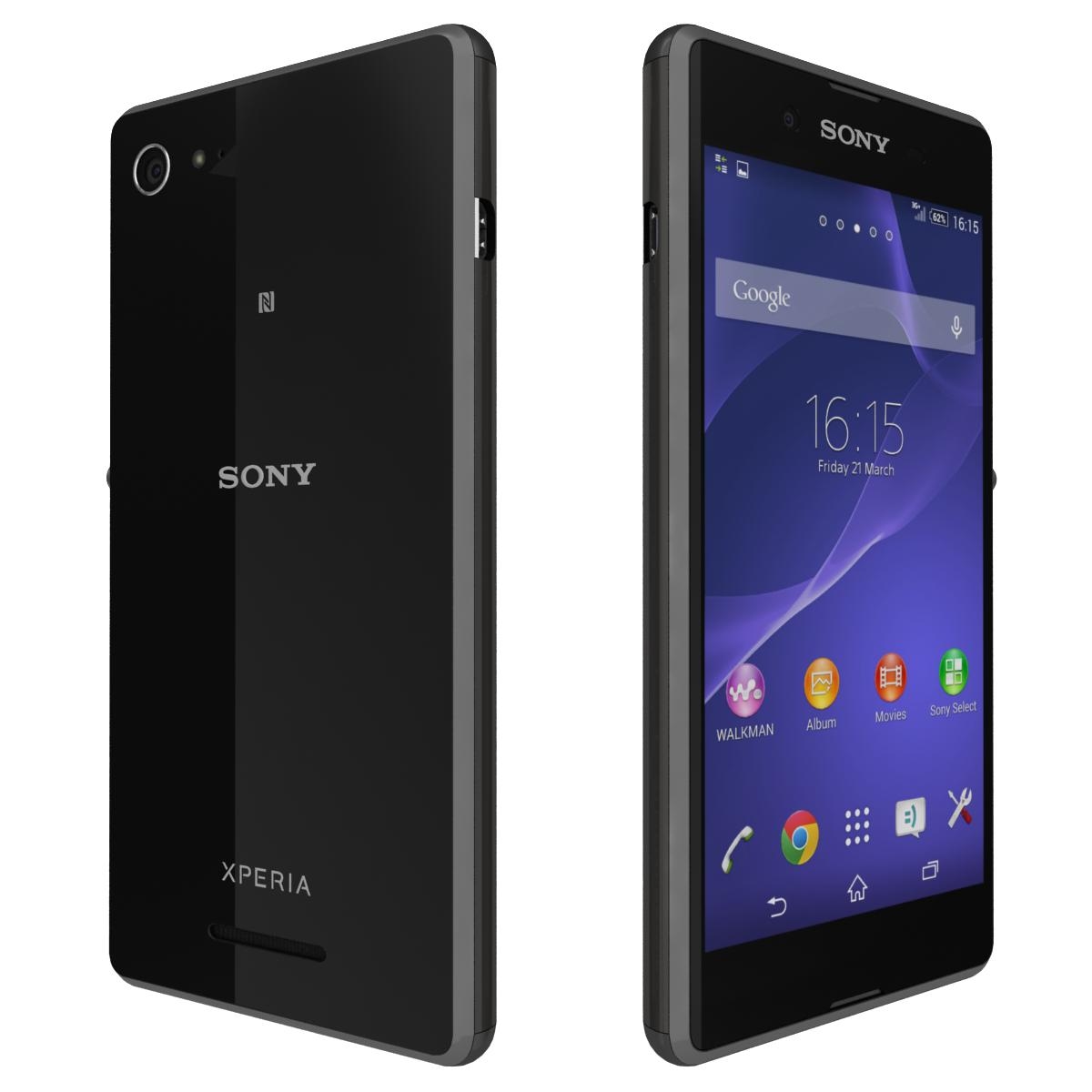 sony xperia e3 dual 3d c4d