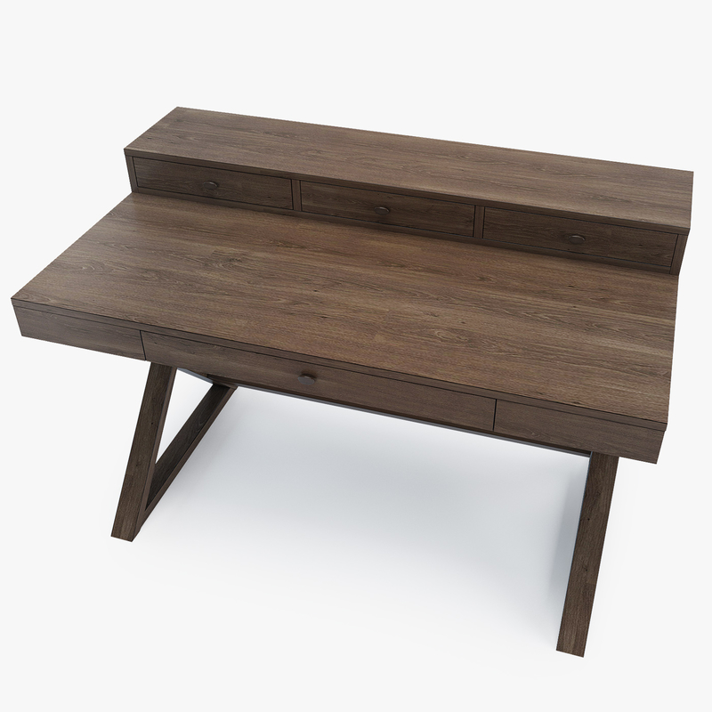 free greydon desk 3d model