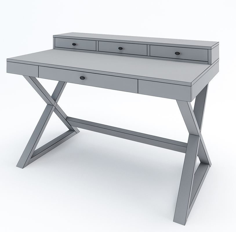 free greydon desk 3d model