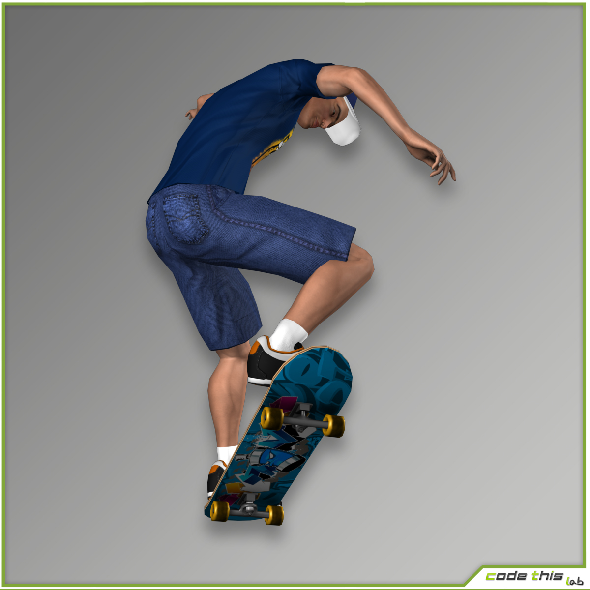 skateboard 3d x