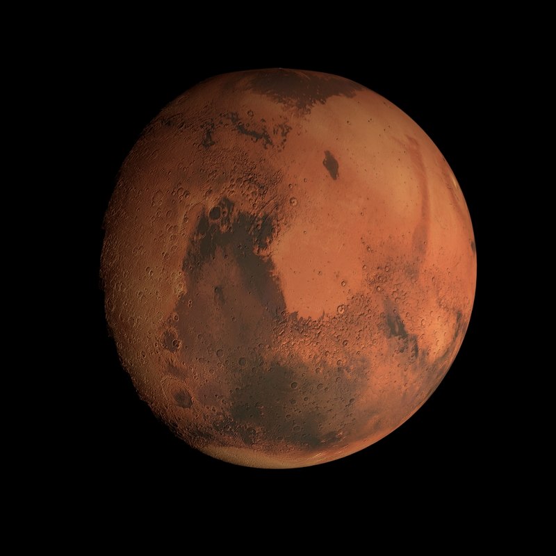 mars 8k 3d model