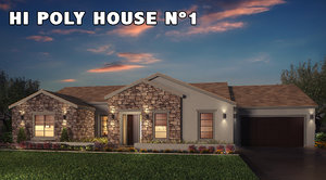 3d model hi house