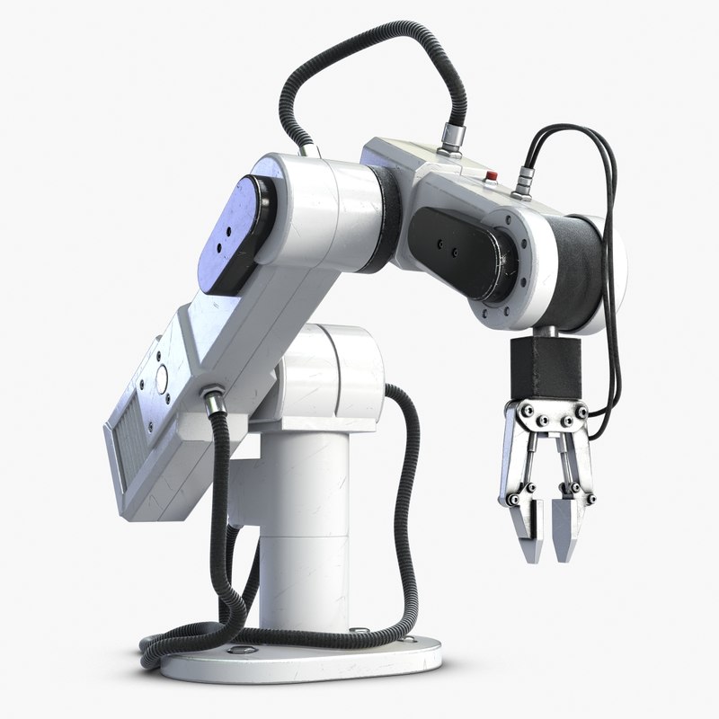 laboratory robot manipulator 3d model