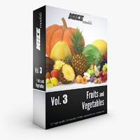 NICEMODELS Vol. 3 - Fruits and Vegetables