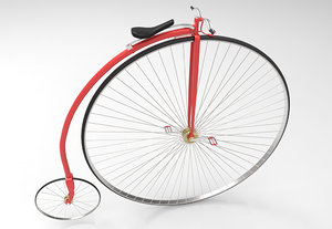 bike wheel 3d model