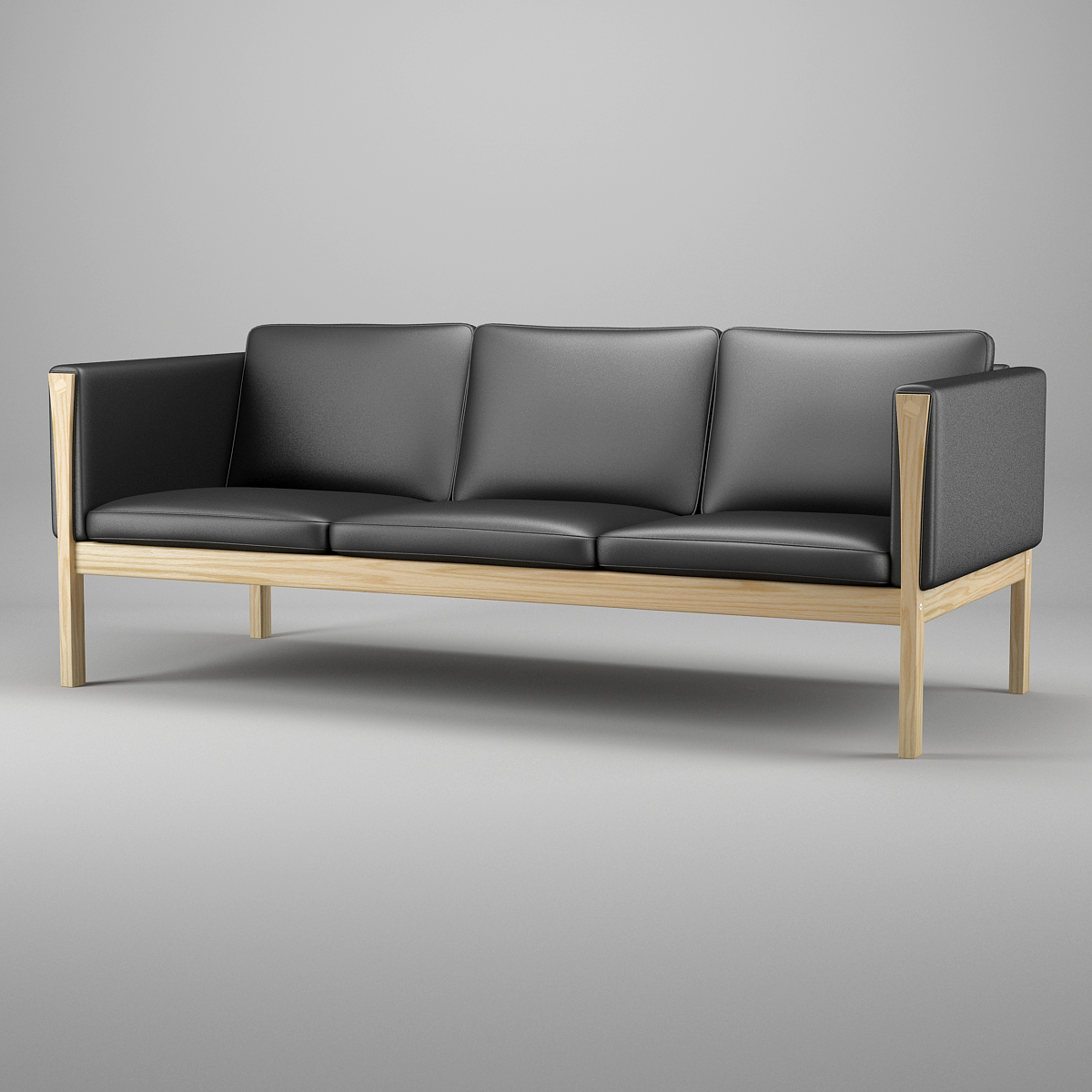 3ds Max Sofa Hans J Wegner