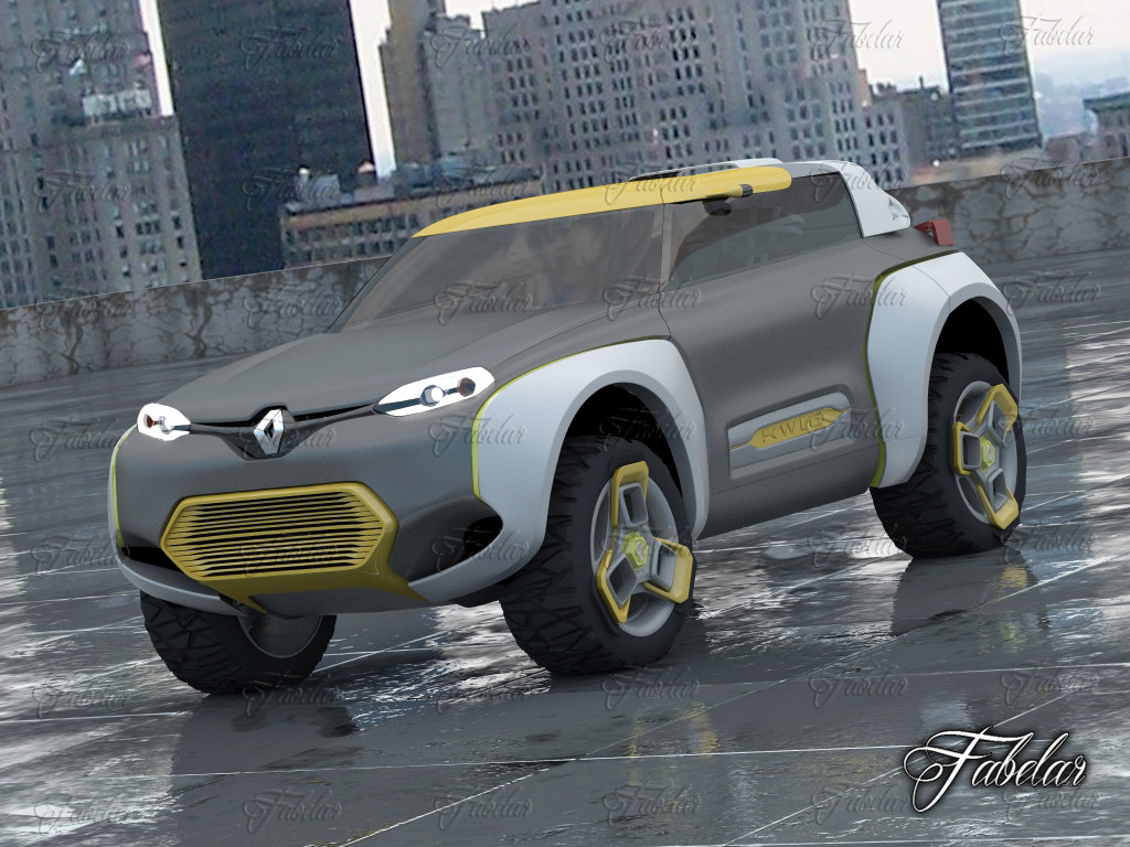 renault kwid scale model
