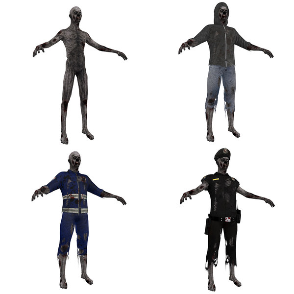 3d pack zombies