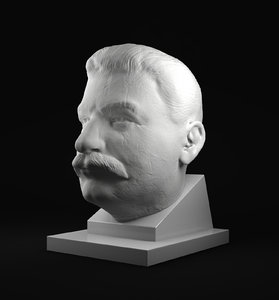 3ds max bust stalin