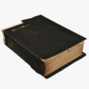 3d old bible model