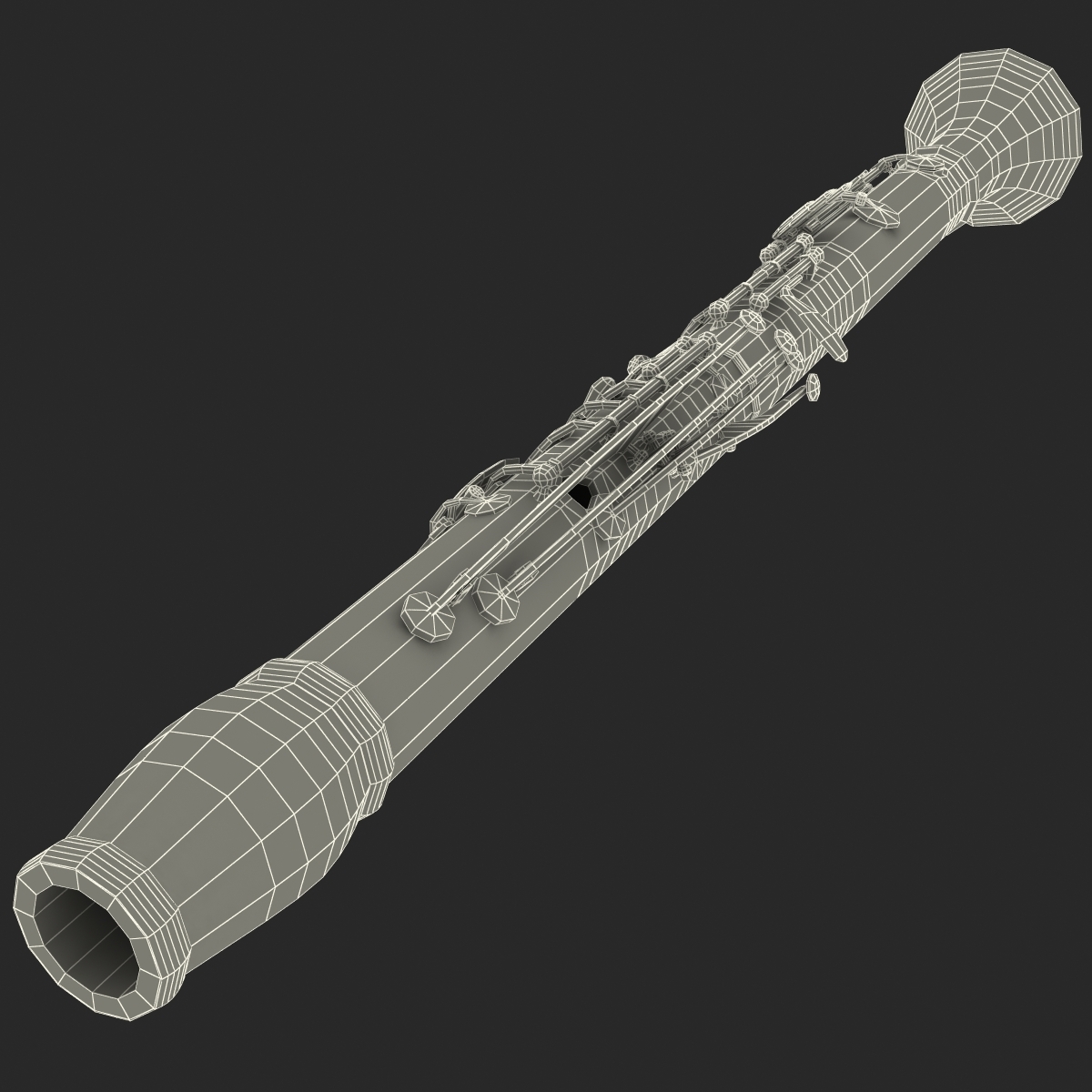 3d musical instrument model