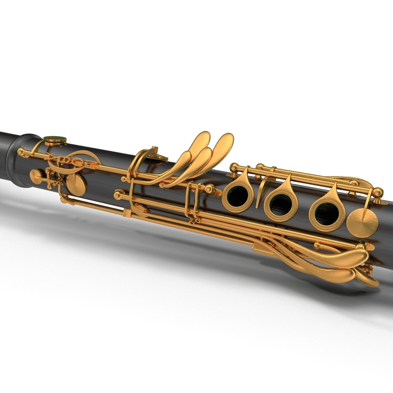 3d musical instrument model