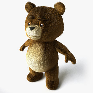 Teddy Bear 3d Models For Download Turbosquid - roblox teddy bear mesh