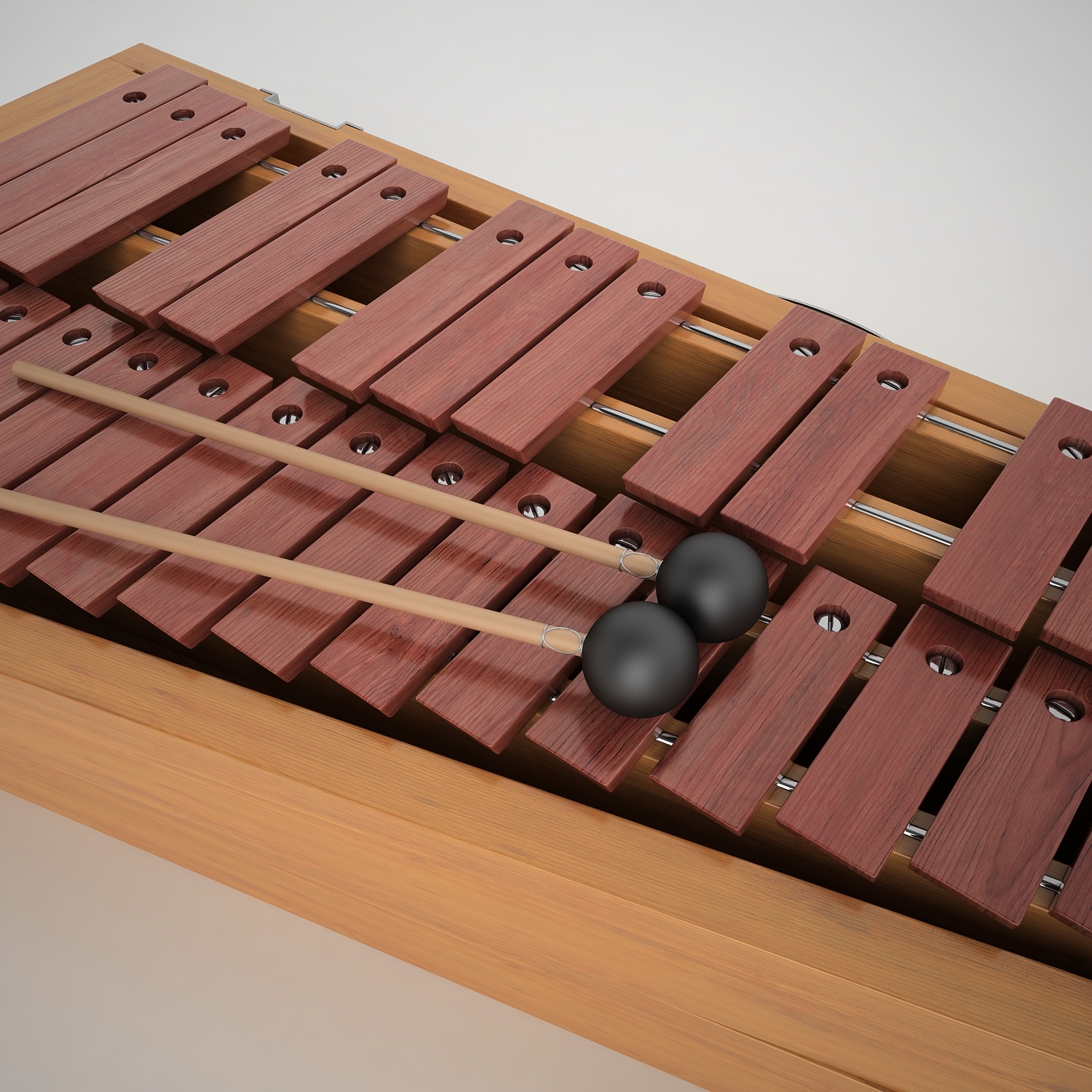 3d xylophone model