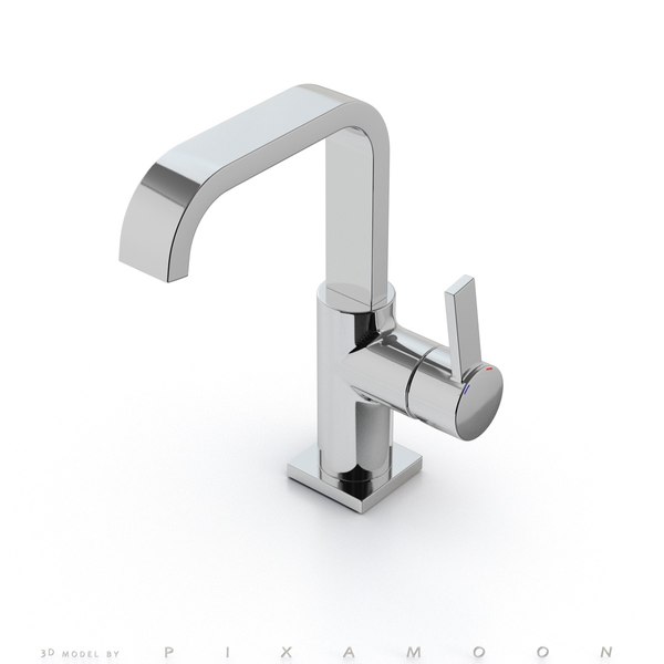 3d 3ds Grohe Allure Centerset Faucet