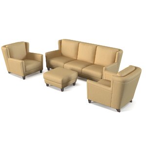 rigo salotti sofa 3d 3ds