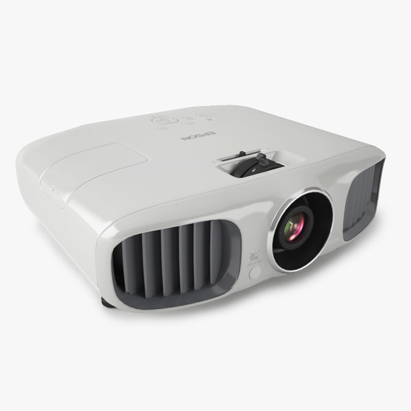epson powerlite 3020e projector 3d model
