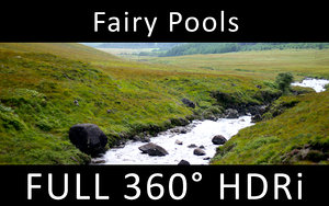 Fairy Pools 360 degree HDRi