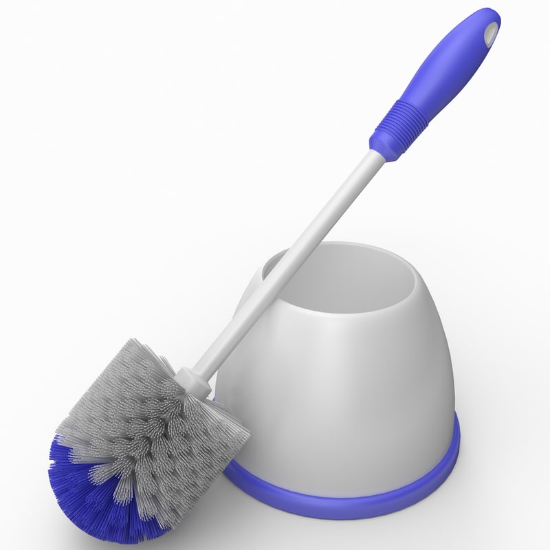 toilet bowl brush with cleaner