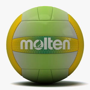 molten recreation volleyball 2 3d x