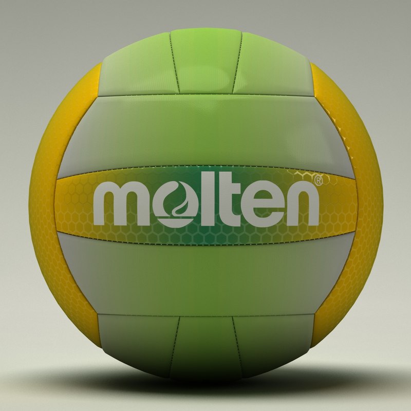 molten recreation volleyball 2 3d x