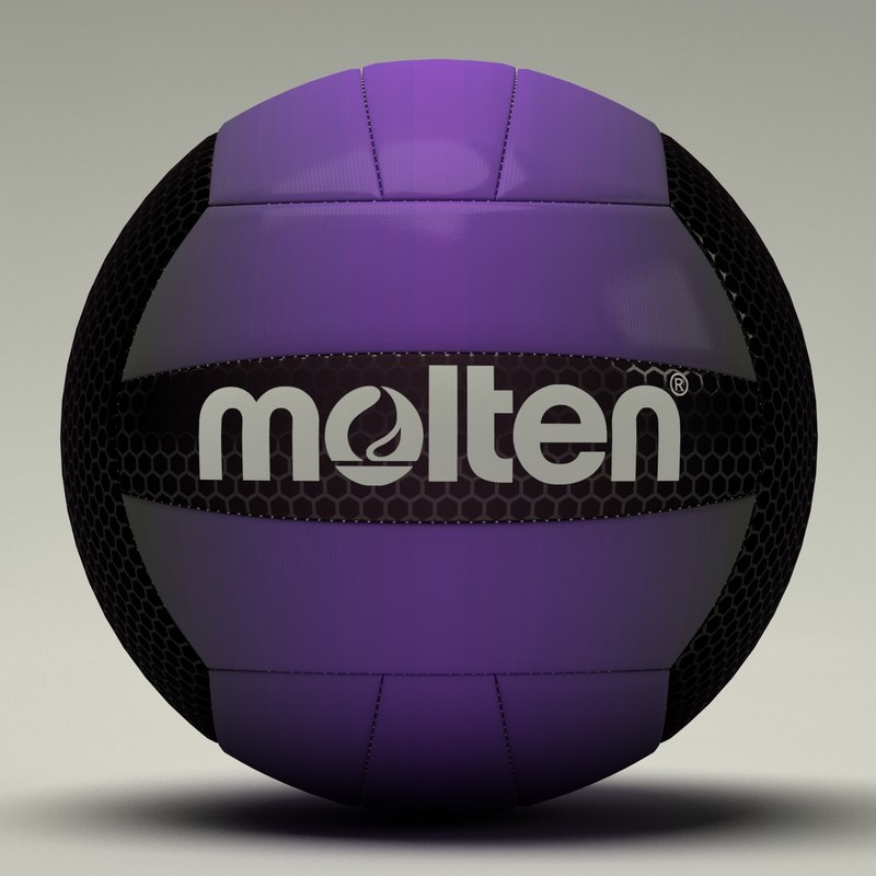 molten recreation volleyball 3 3d c4d