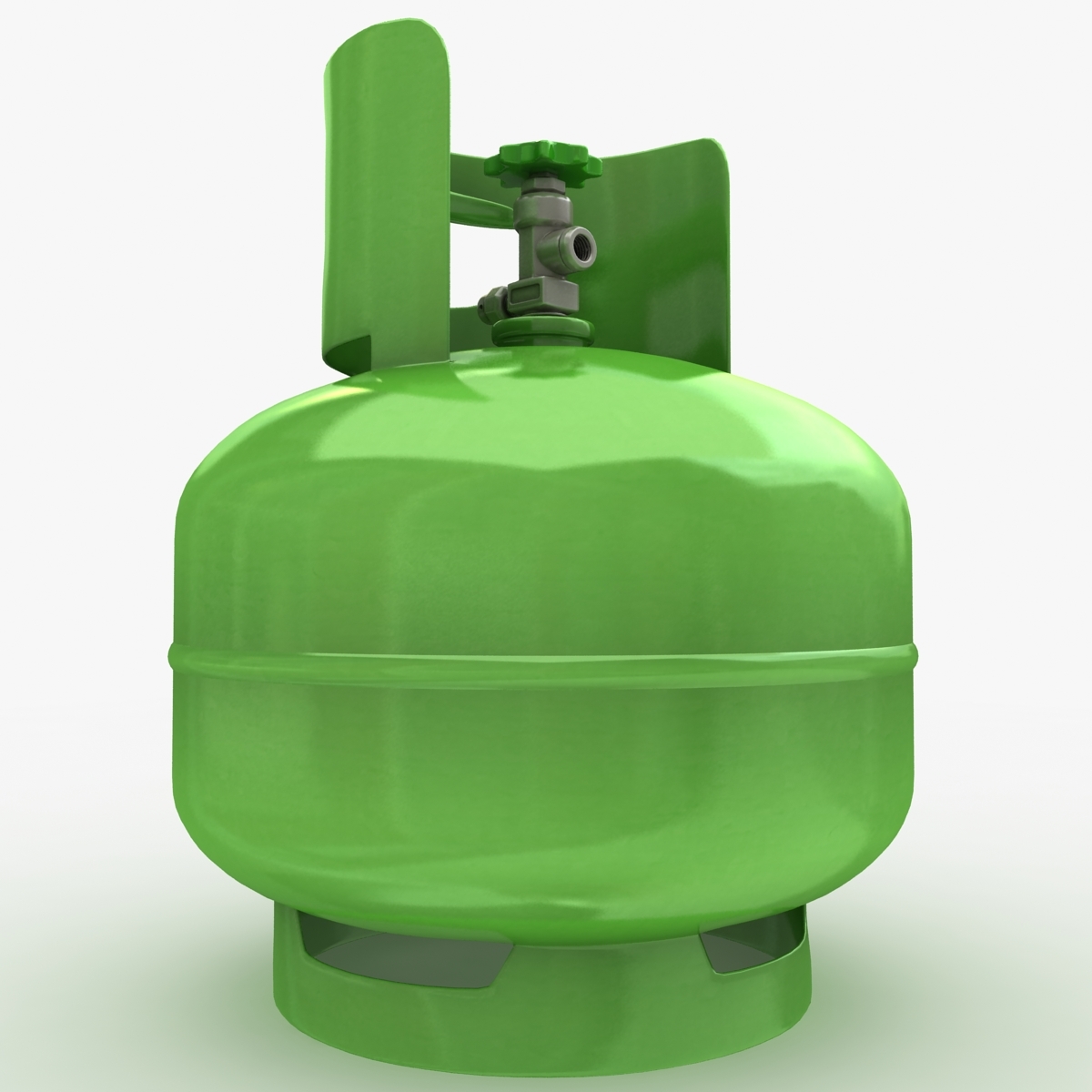 3d model gas cylinder 1