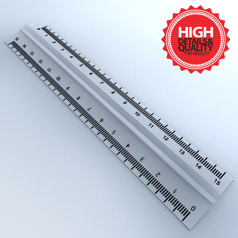 3d gradual ruler