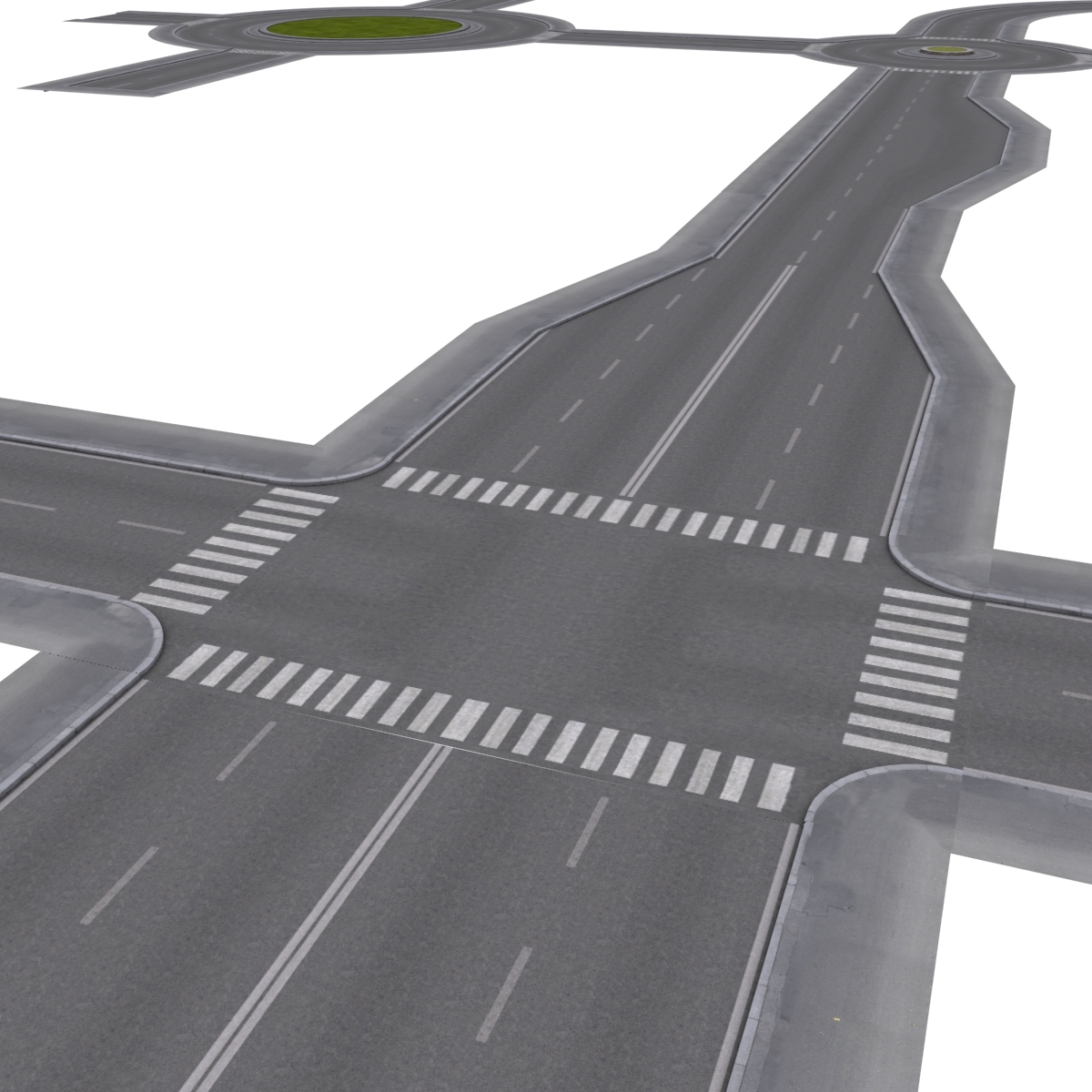 obj modular highway roads
