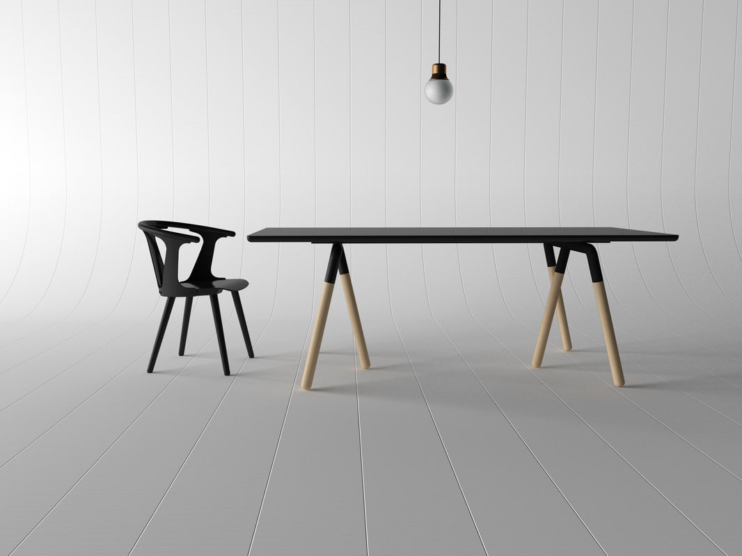 tradition raft table c4d