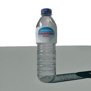 3d water bottle garrafa
