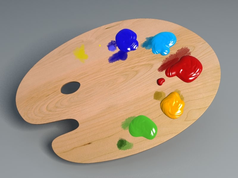 artist color palette