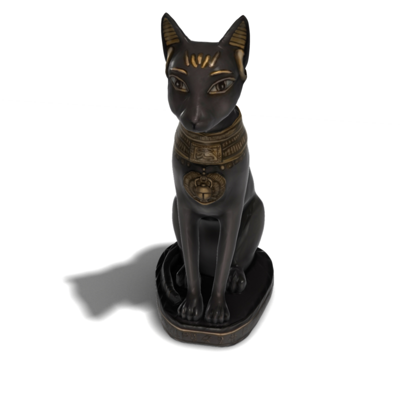 egyptian bastet statue x