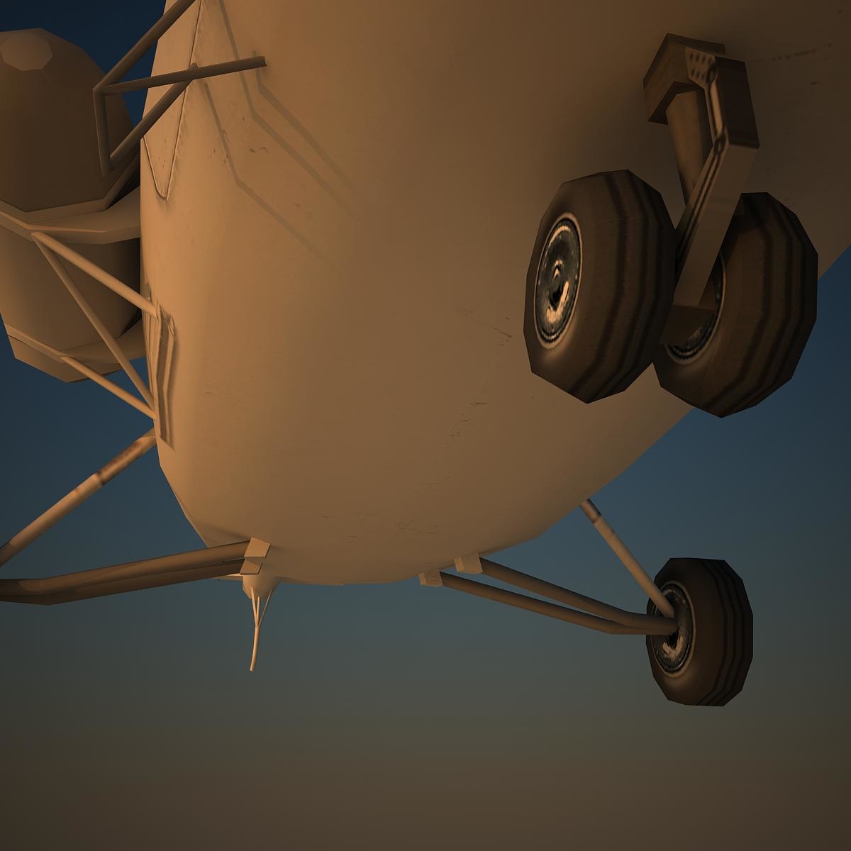 3d model of mil 2 helicopter