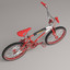 kuwahara bmx bicycle 3d model