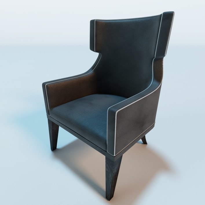 3dsmax Hercule Dining Chair