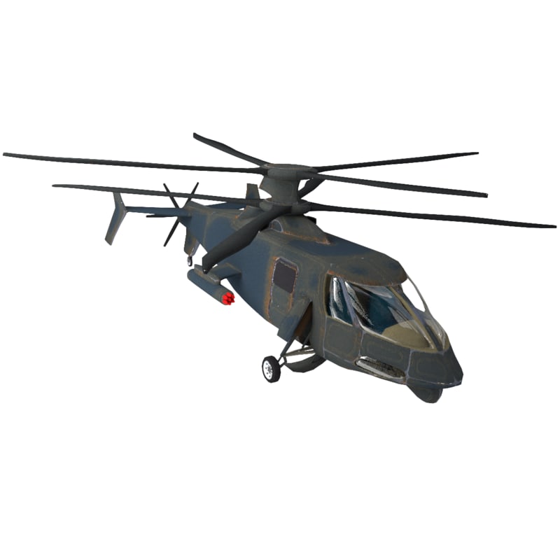super 3d aviation helicopter