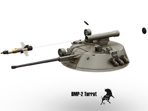 3d turret bmp-2