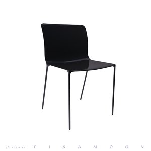 surface chair 3d 3ds