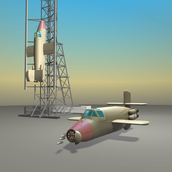 3d max bachem ba 349 natter
