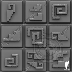 Aztec Alpha Symbols