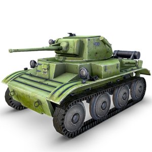 3d obj a17 light tank mk