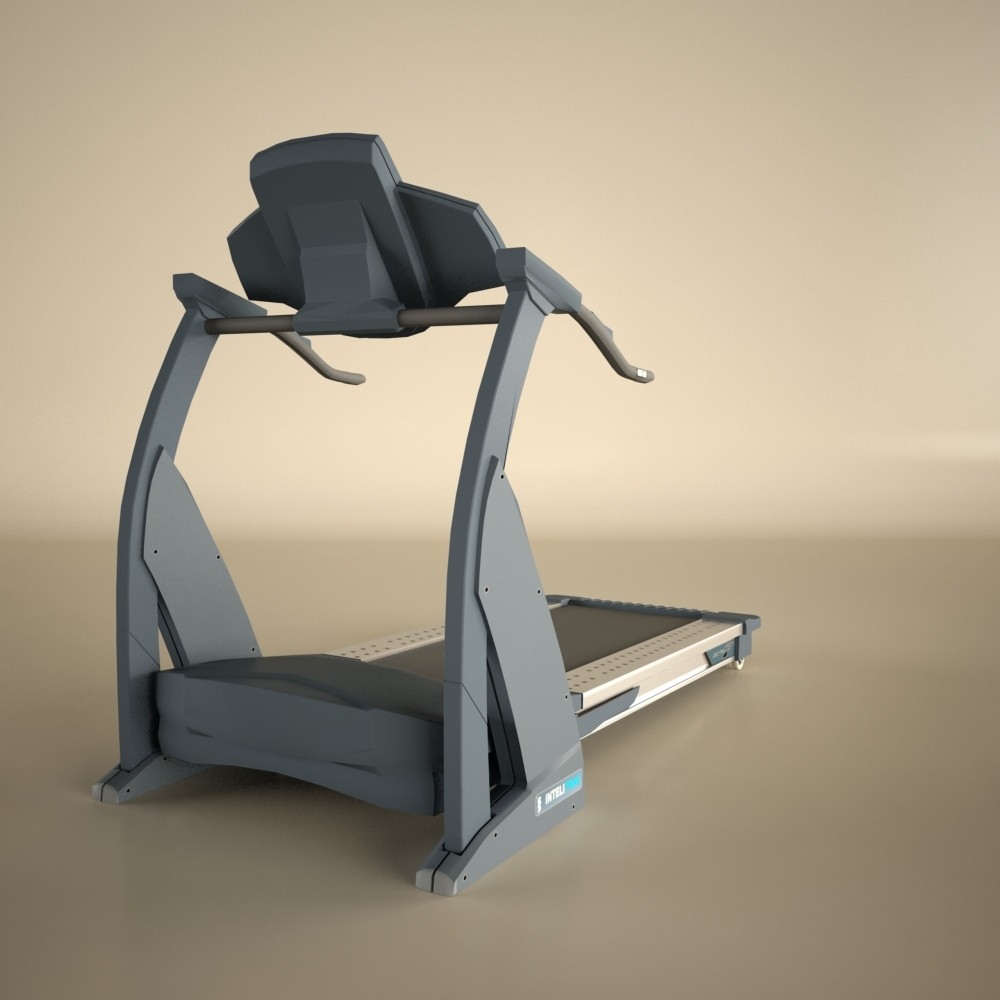 reebok treadmill 3d model