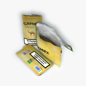 tobacco package 3d model